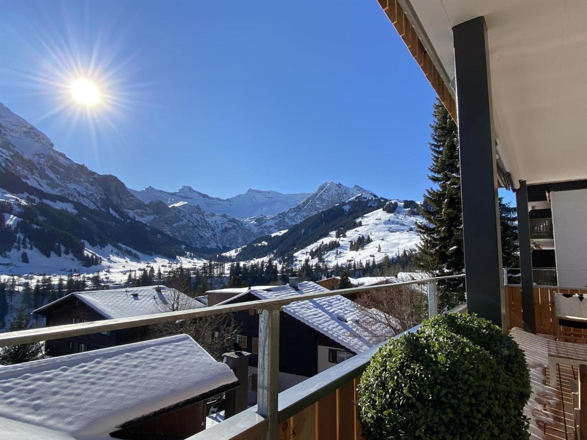 Apartment Alpenrose Adelboden Extérieur photo