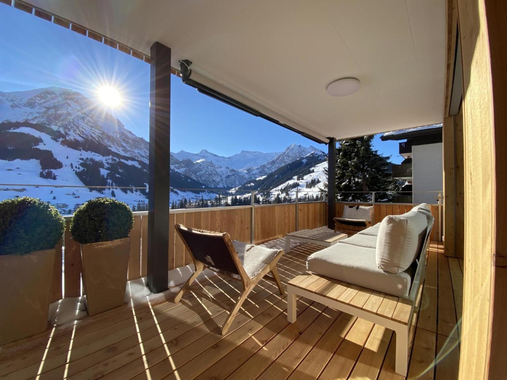Apartment Alpenrose Adelboden Extérieur photo